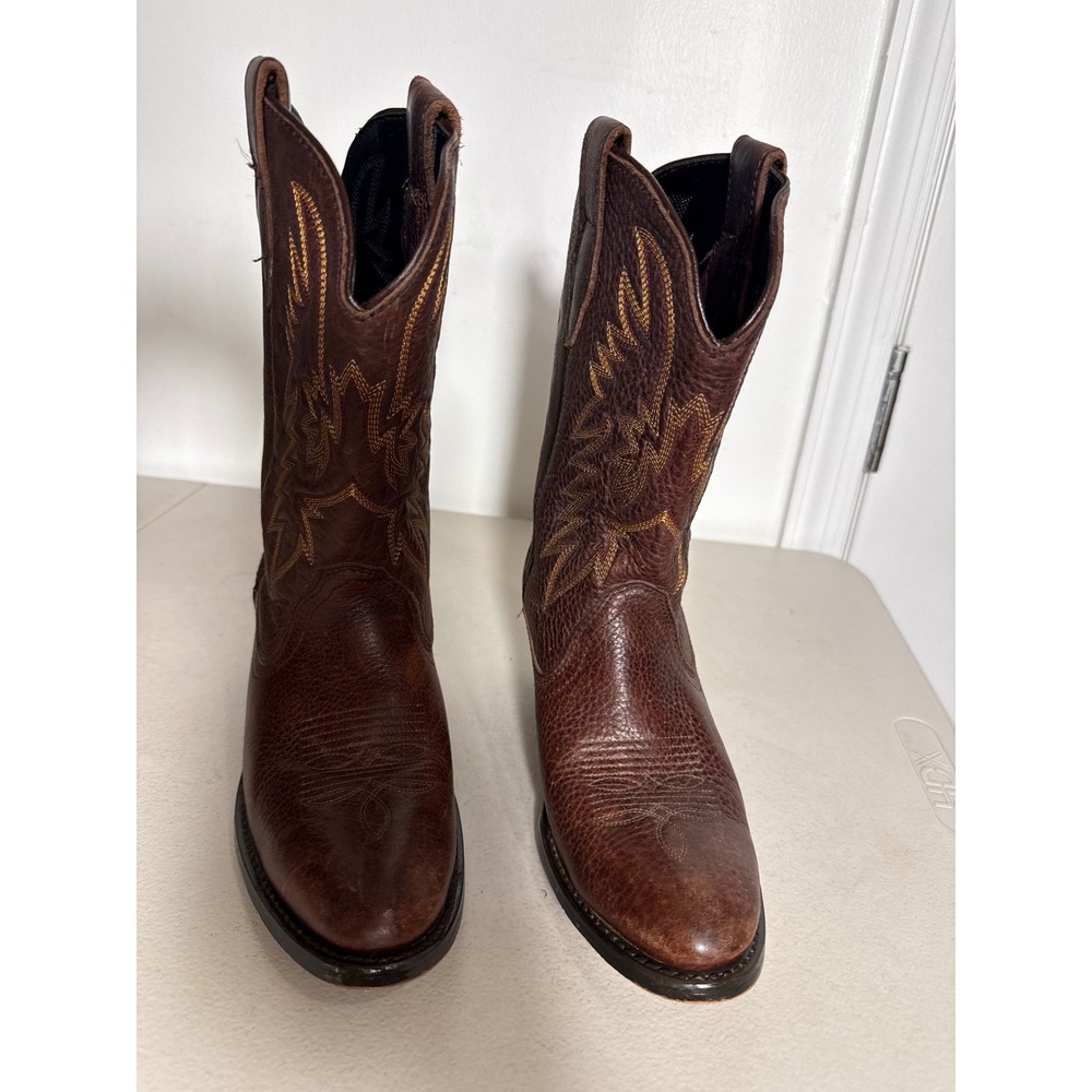 ARIAT RB7467 Leather Western Cowboy Boots Pointed Toe Cuban heel ladies 9M